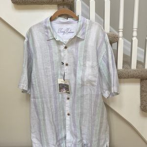 NWT Mens Tommy Bahama Camp Shirt